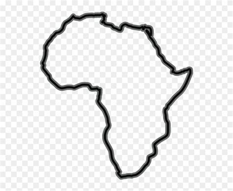 Africa Continent Outline Png