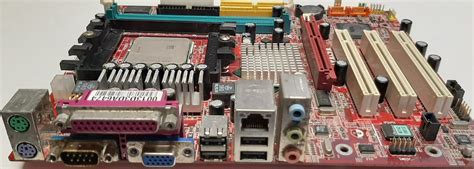 Motherboard Msi Ms 7142 Ver 1 K8mm V Socket 754 Amd Chipset Via K8m800