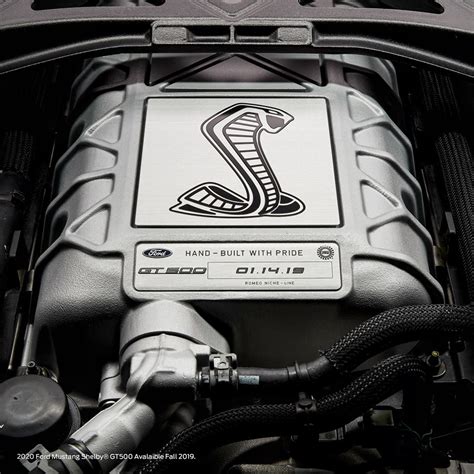 The new shelby gt500 has a supercharged v8 engine that will produce more than 700 horsepower. Ford Teases 2020 Shelby GT500 Engine, Has "Over 650 ...