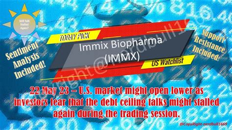 Check Out Immix Biopharma Immx Today Youtube
