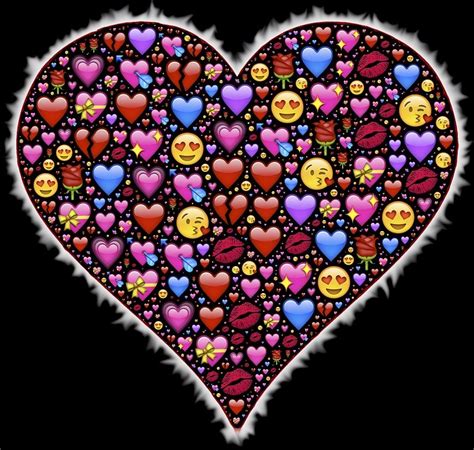 Total 95 Imagen Heart Made Of Heart Emojis Viaterramx