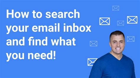 How To Search Your Email Inbox And Find What You Need 65 Youtube