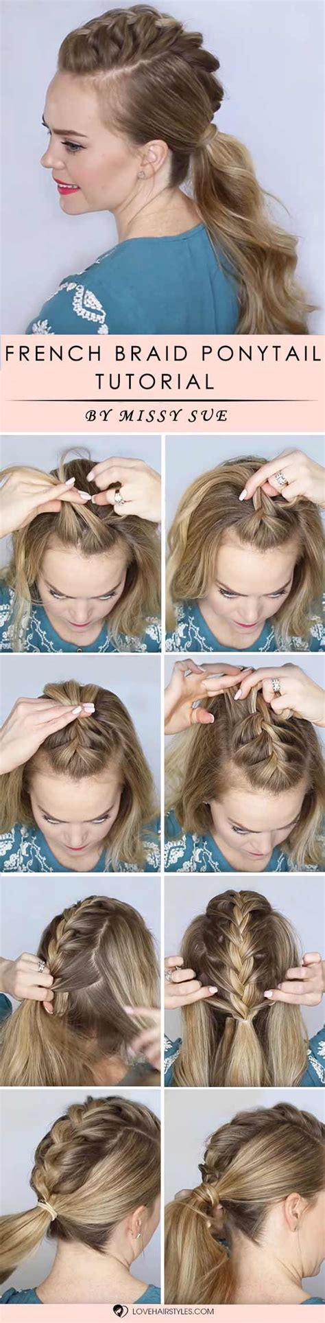 Double half french ladder braids lace braid headband dutch braided baptism hairstyle easy & edgy braided style | teen style viking braids. 26 Simple Tutorials To Braid Your Own Hair Perfectly | LoveHairStyles.com