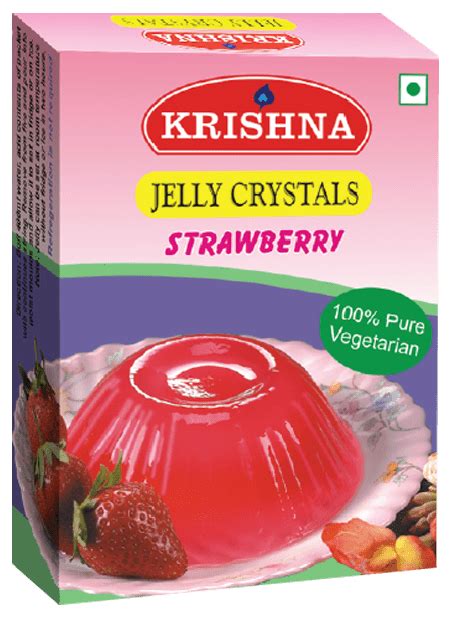 Jelly Crystals Strawberry Krishna Bhavan Foods
