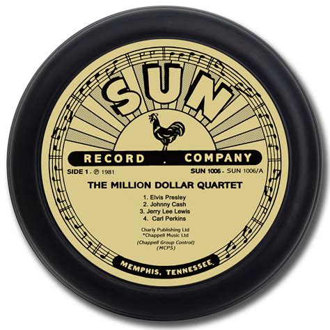 Sun Record Rooster Clock | The Big Clock Store