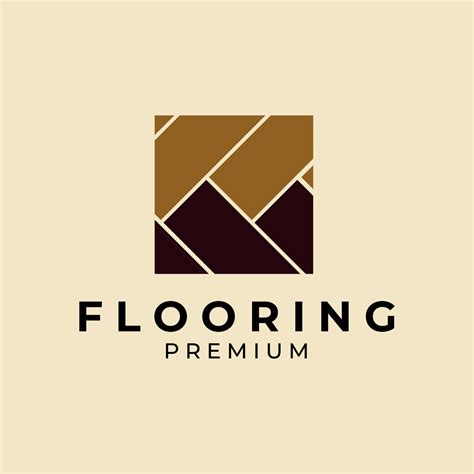 Minimalist Parquet Flooring Logo Vector Design 10379511 Vector Art At