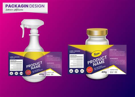 Do Premium Product Label Design And Product Label Packaging By Zobaer