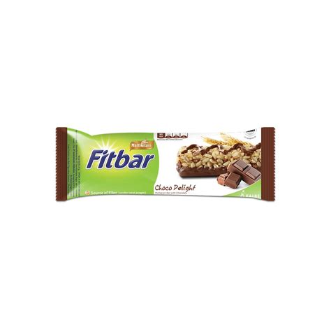 Jual Fitbar Multigrain Choco Delightfruits Delight Snack 22 Gr