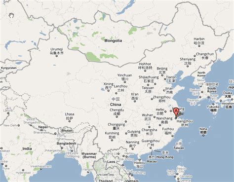Where Is Hangzhou In China Map