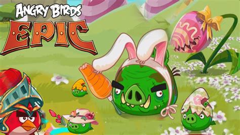 Meet Easter Bunny Piggies Angry Birds Epic The Golden Easter Egg