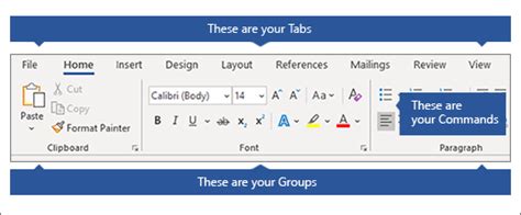 Customize The Ribbon In Word Word