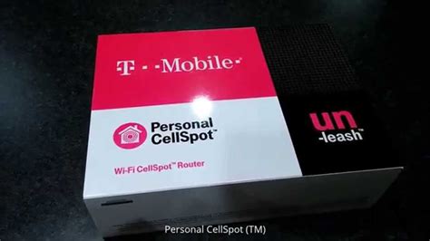 T Mobile Un Carrier 7 Wi Fi Cellspot Tm Router Un Boxed Youtube