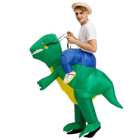 Inflatable Dinosaur Costume For Adults T Rex Costume Halloween Blow Up Costume