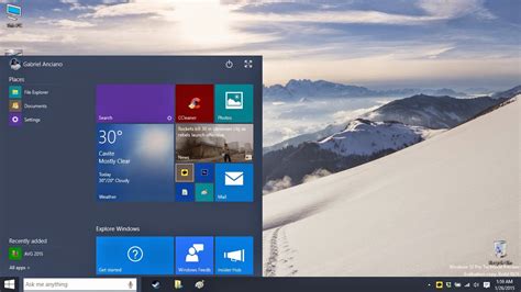 A Day With Windows 10 Technical Preview Build 9926 Gabanciano