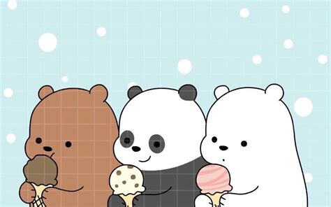 We Bare Bear Computer Wallpapers Wallpaper Cave