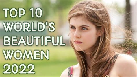 Top 10 Most Beautiful Women In The World 2022 Youtube