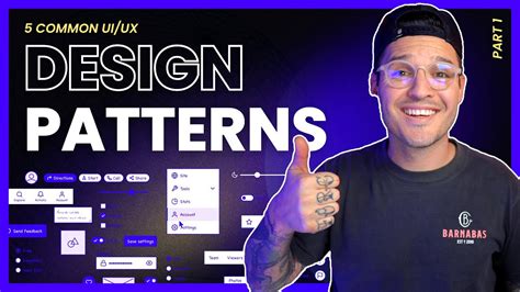 5 Common Ui Design Patterns Part 1 Youtube