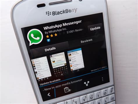 Whatsapp For Blackberry 10 Gets A Fresh Update