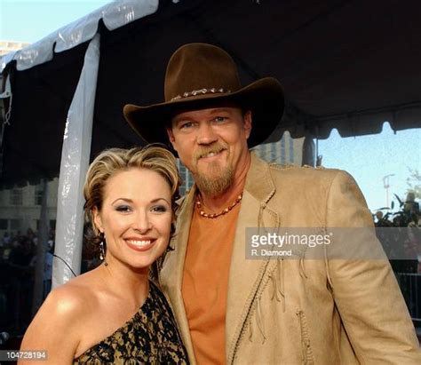 Katie Cook And Trace Adkins During 2003 Cmt Flameworthy Awards