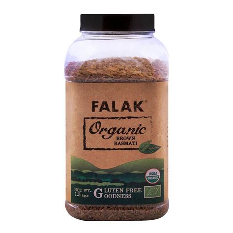 Best brown rice brand buying guide. Order Falak Organic Brown Basmati Rice, Gluten Free, 1.5 ...