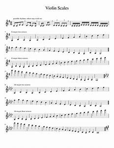 Violin Scales Sheet Music For Violin Download Free In Pdf Or Midi