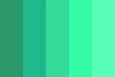 Seafoam Greens Color Palette