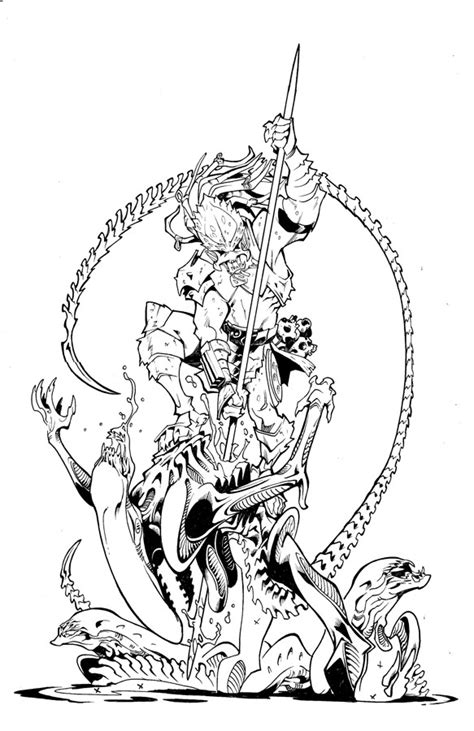 It just calls for a computer system, internet connection, and a printer to come up with such a contest. Alien Vs Predator Drawing at GetDrawings | Free download