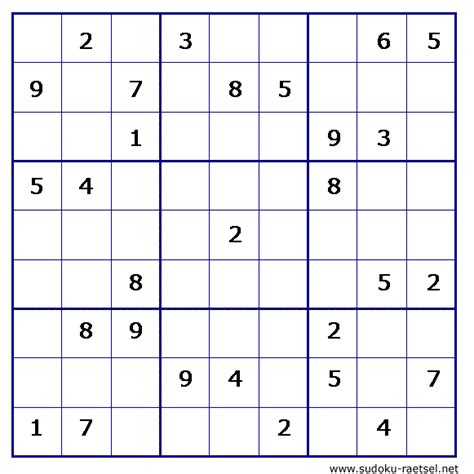 Sie sind absoluter experte im lösen von sudokus? Sudoku zum ausdrucken | Sudoku-Raetsel.net