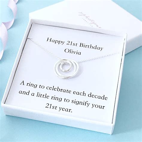 We did not find results for: 21st Birthday Necklace By Sophie Jones Jewellery ...