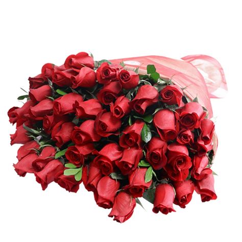 Bouquet With 50 Roses