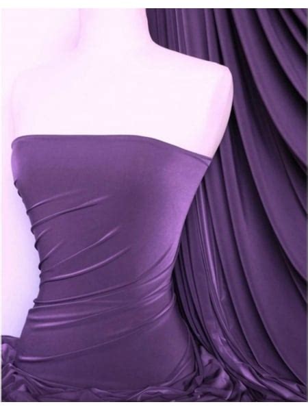 Light Purple Silk Touch 4 Way Stretch Jersey Lycra Fabric