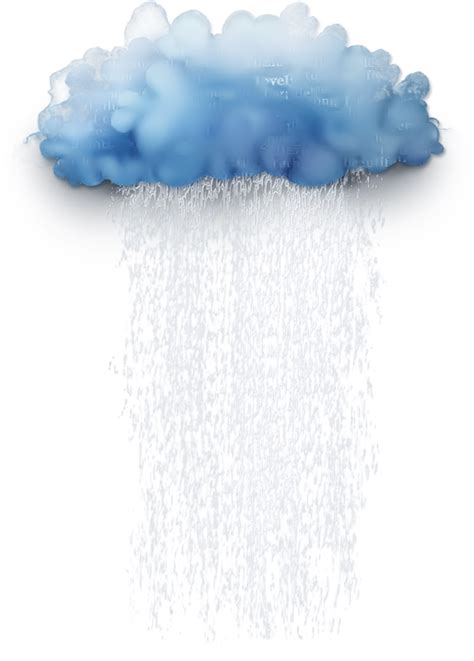 Download Blue Sky Rain Cloud Drawing Free Hd Image Hq Png Image