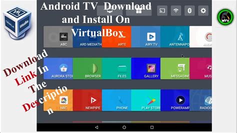 Android Tv Download And Install In Virtualbox Smart Wtv Media Center