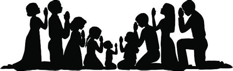 Group Of People Praying Clipart 16px Image 5