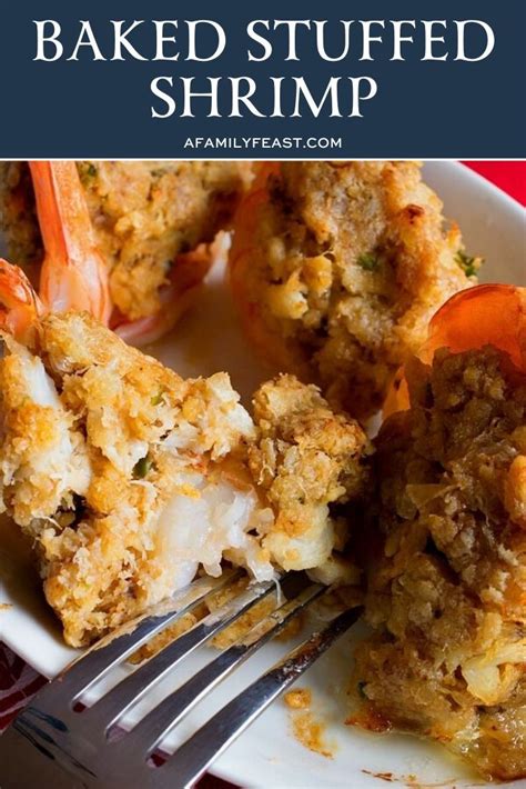 Place the fish on a baking dish (seam side down if rolled). Baked Stuffed Shrimp | Recipe in 2020 | Baked stuffed ...
