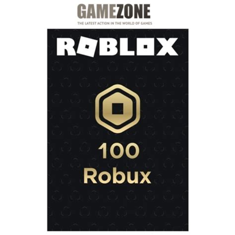 Roblox 100 Robux T Card Ebay