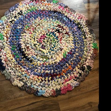 Oval Swedish Braid Rag Rug Pdf Tutorial Aka Double Toothbrush Etsy