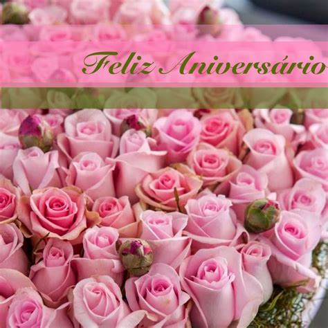 Feliz Aniversário Rose Pink Roses Beautiful Flowers