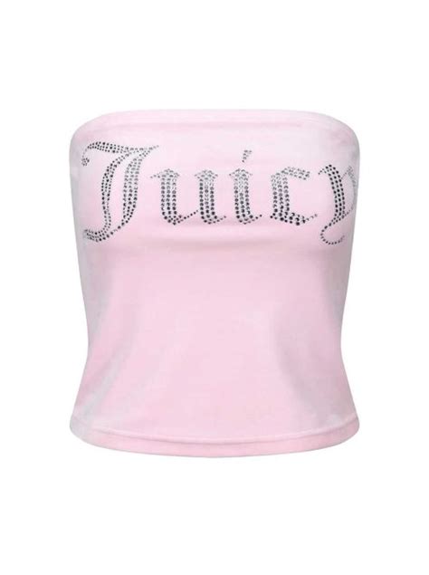 Juicy Couture Velour Bandeau Boob Tube Jccsc222002 381