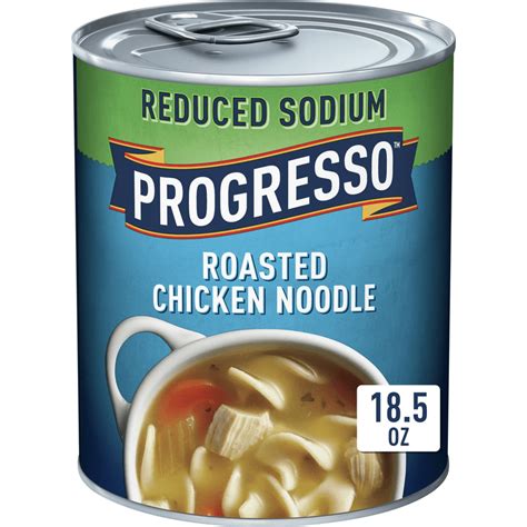 Progresso Reduced Sodium Soup Roasted Chicken Noodle 19 Oz Walmart