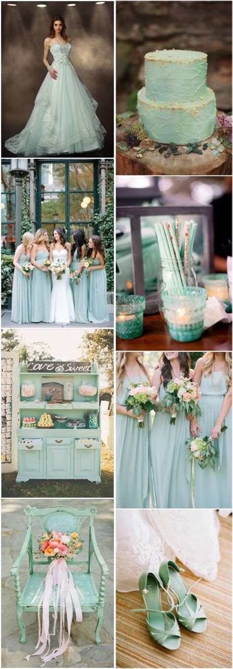 50 Mint Wedding Color Ideas You will Love http://www.deerpearlflowers