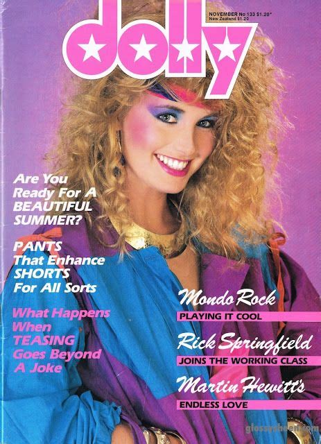 Dolly November 1981 Jenny I Loved Dolly Magazine Sooo Much 80s