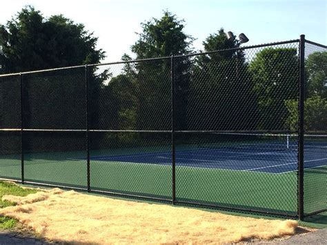 Chain Link Fencing For Tennis Courts Fence And Backstops Fence
