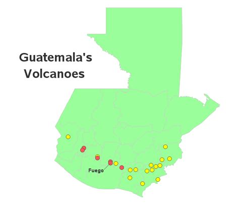 Volcanoes In Guatemala