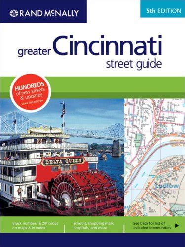 Rand Mcnally 5th Edition Greater Cincinnati Street Guide By Rand