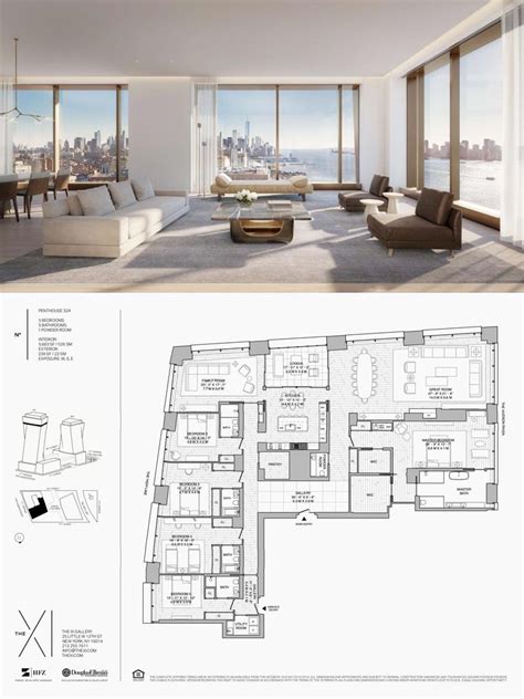 The Xi Penthouse 32a Condo Floor Plans Penthouse Apartment Floor