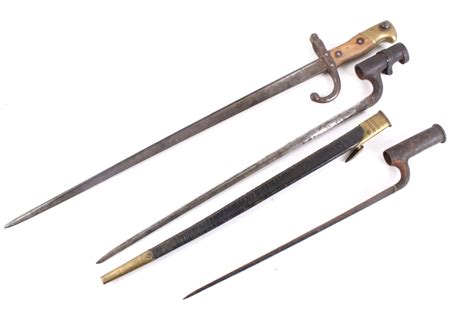 Sold Price Wwi French Triangular Rifle Bayonet Collection December 6