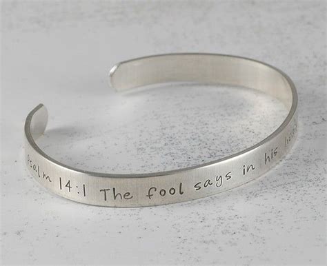 Personalized Cuff Bracelet Sterling Silver Engraved Inch Etsy