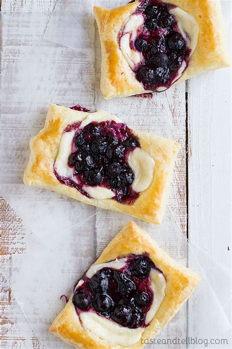 The filling can vary based on taste and personal preference, but should contain. Blueberry Cream Cheese Pastries | Recipe | Cream cheese ...