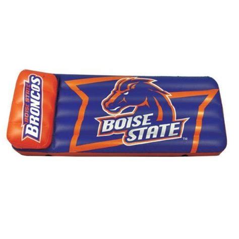 We recently added a custom pillow machine because we know that the right mattress is just part of the sleep system. Boise State Broncos Pool Float/Mattress by Team Sports ...